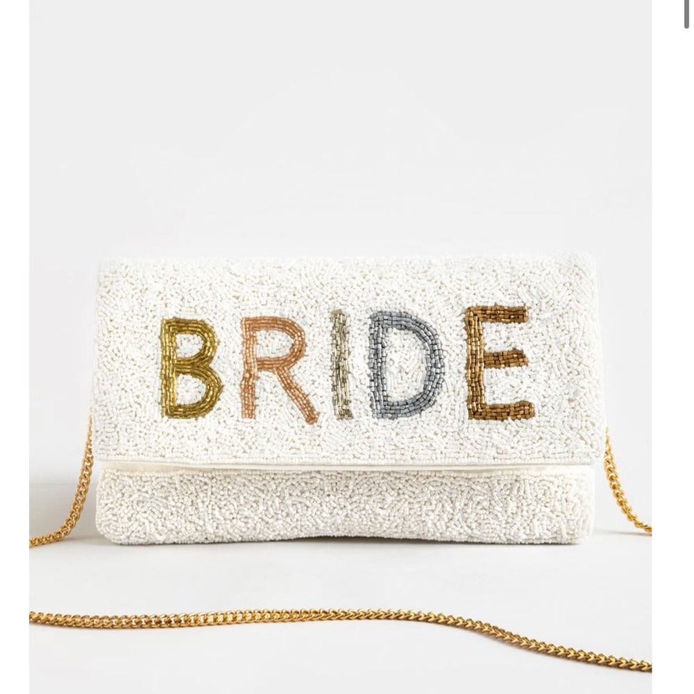 Bride Beaded Clutch